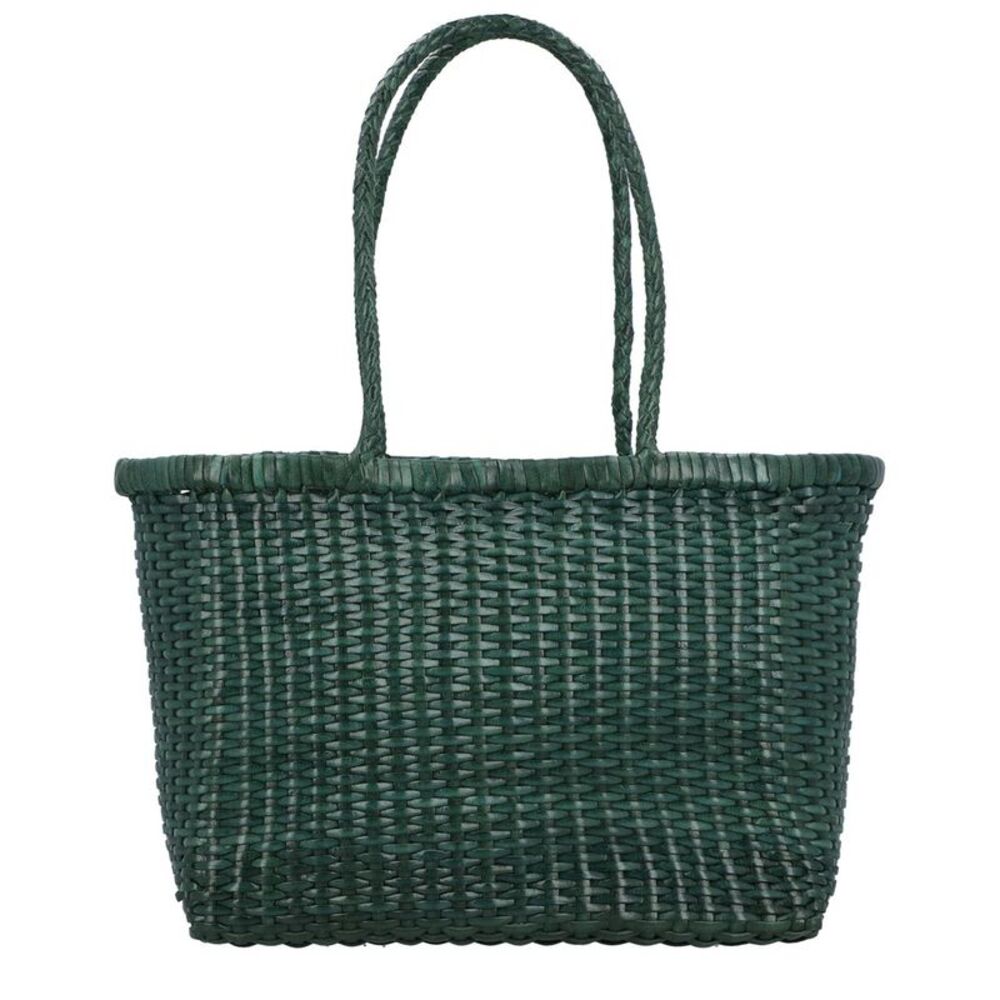 Dragon Diffusion B Weave Small Leather Shoulder Bag